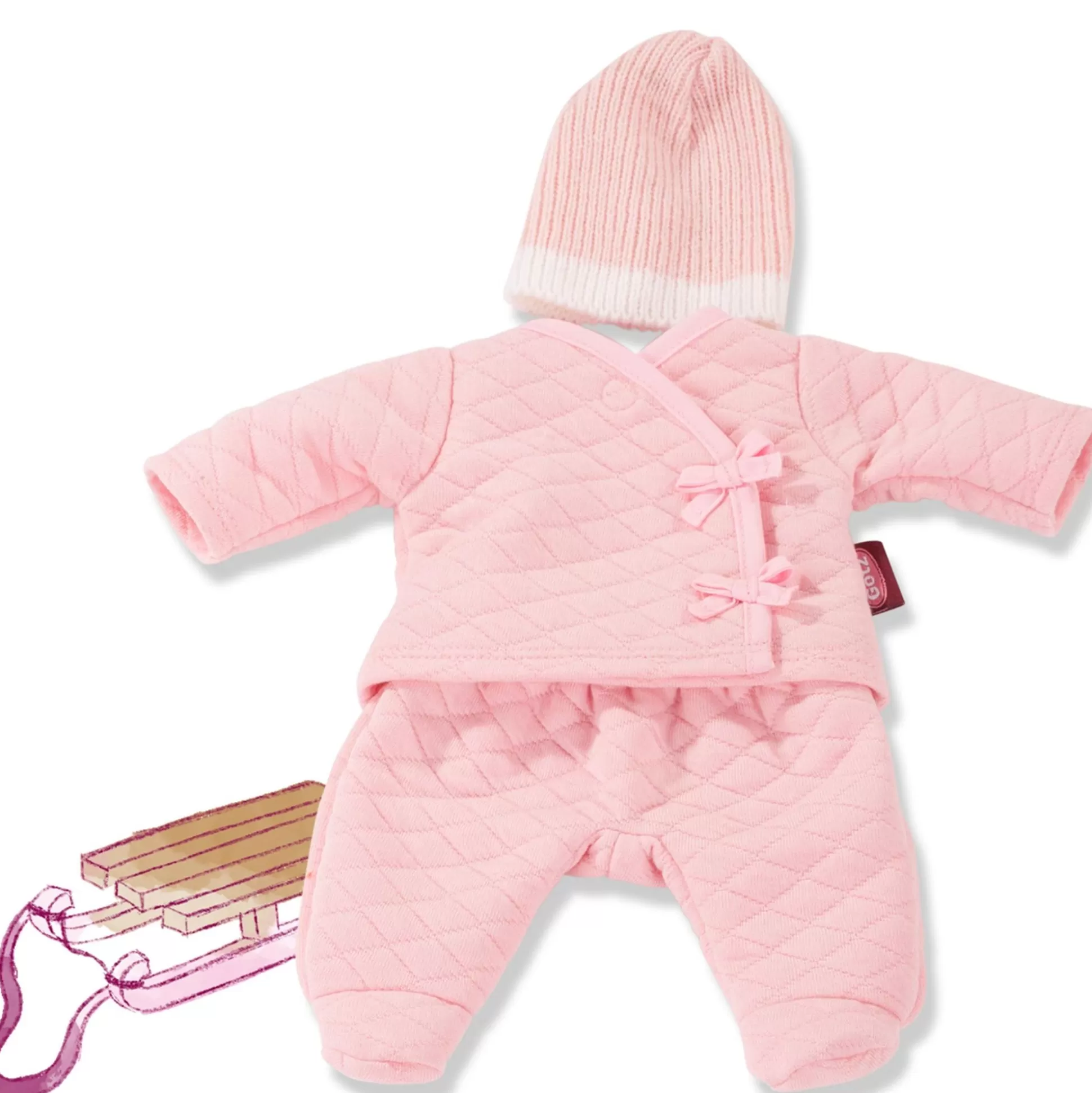 Best Sale Götz Babykombi Just Pinkmode