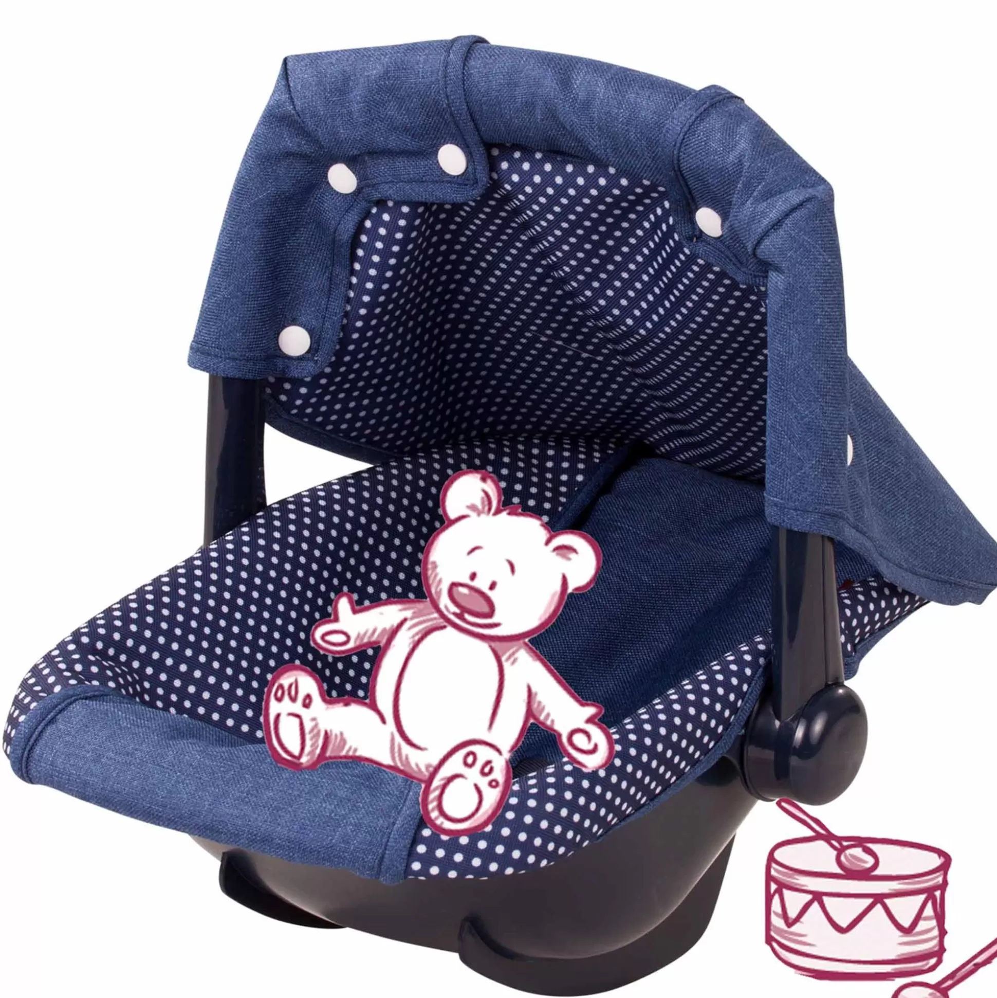 Store Götz Babytrage/Autositz Denim & Spots