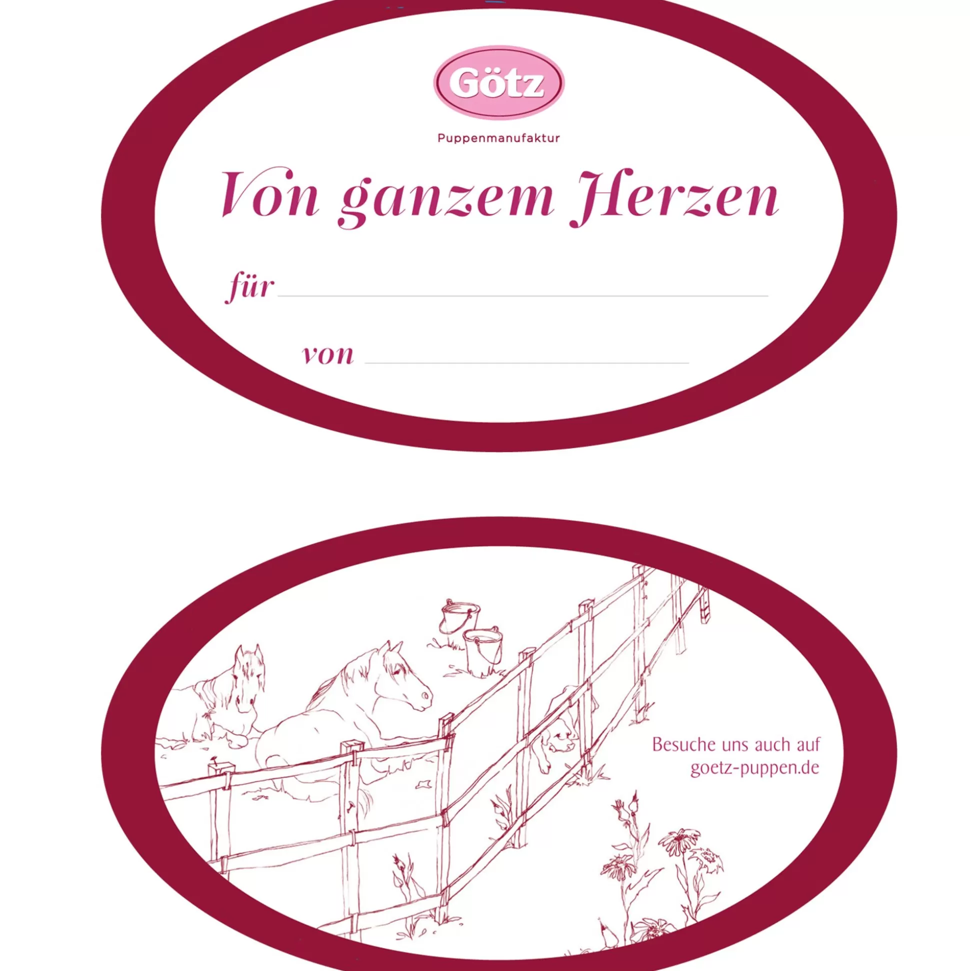 Online Götz Geschenkbeutel, Gros