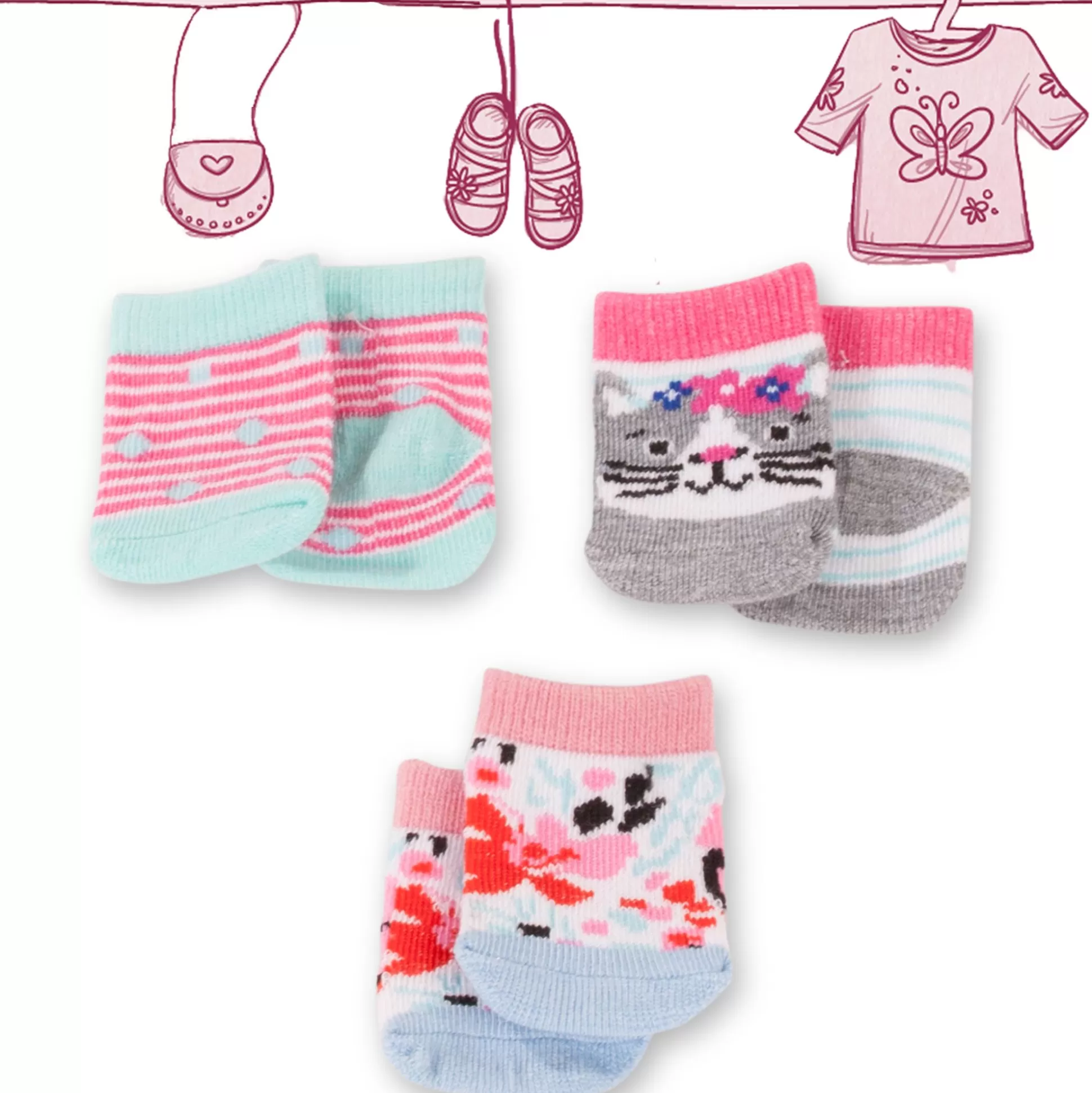 Clearance Götz Sockchen Set Dins And Catsmode